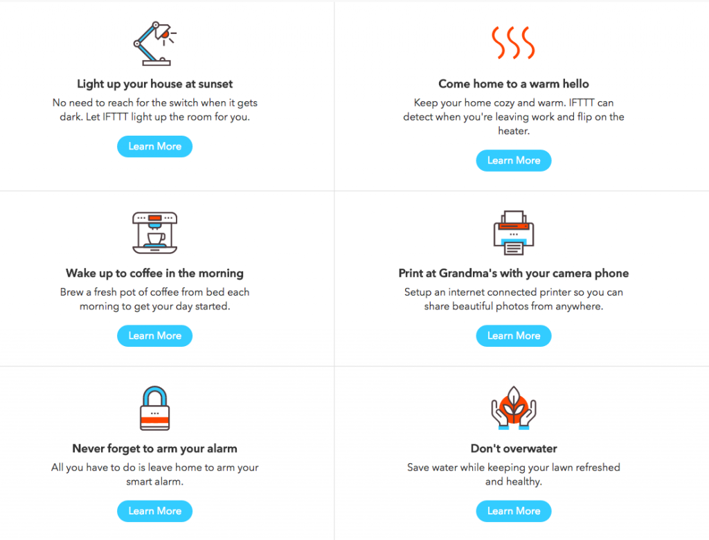 ifttt hogar conectado domotica